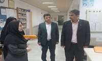 بازدید مدیر درمان  دانشگاه علوم پزشکی گیلان از بیمارستان رسالت ماسال