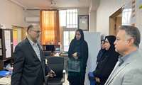 بازدید نوروزی مدیر نظارت و اعتبار بخشی دانشگاه علوم پزشکی گیلان از مرکز آموزشی درمانی شفا و بیمارستان نیروی دریایی ولیعصر عج رشت