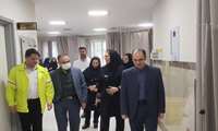 بازدید نوروزی معاون درمان دانشگاه از بیمارستان های تحت پوشش دانشگاه