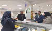 بازدید سرزده مدیر درمان دانشگاه از مرکز آموزشی درمانی رازی و بیمارستان امام خمینی صومعه سرا 