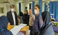 بازدید مدیر درمان دانشگاه علوم پزشکی گیلان از بیمارستان  های شهید انصاری رودسر و نیکو کار املش 