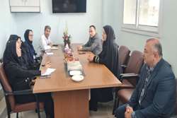 بازدید مدیر نظارت و اعتباربخشی دانشگاه علوم پزشکی گیلان از شبکه بهداشت درمان و بیمارستان  نیکو کار املش