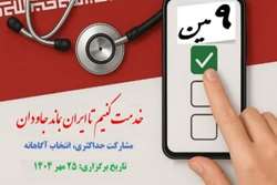 فرایند رای گیری و اعلام مکان و مدارک مورد نیاز جهت شرکت در نهمین دوره انتخابات هیئت مدیره نظام پزشکی 