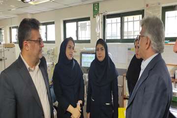 بازدید میدانی رییس دانشگاه علوم پزشکی گیلان
