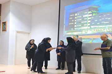 آئین تجلیل و اهدای لوح دوستدار کودک به بیمارستان خصوصی پارس رشت